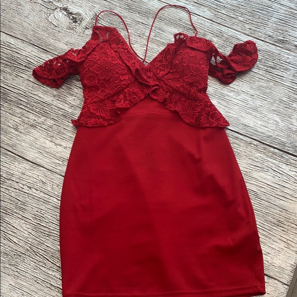 Red Fashinova sexy dress